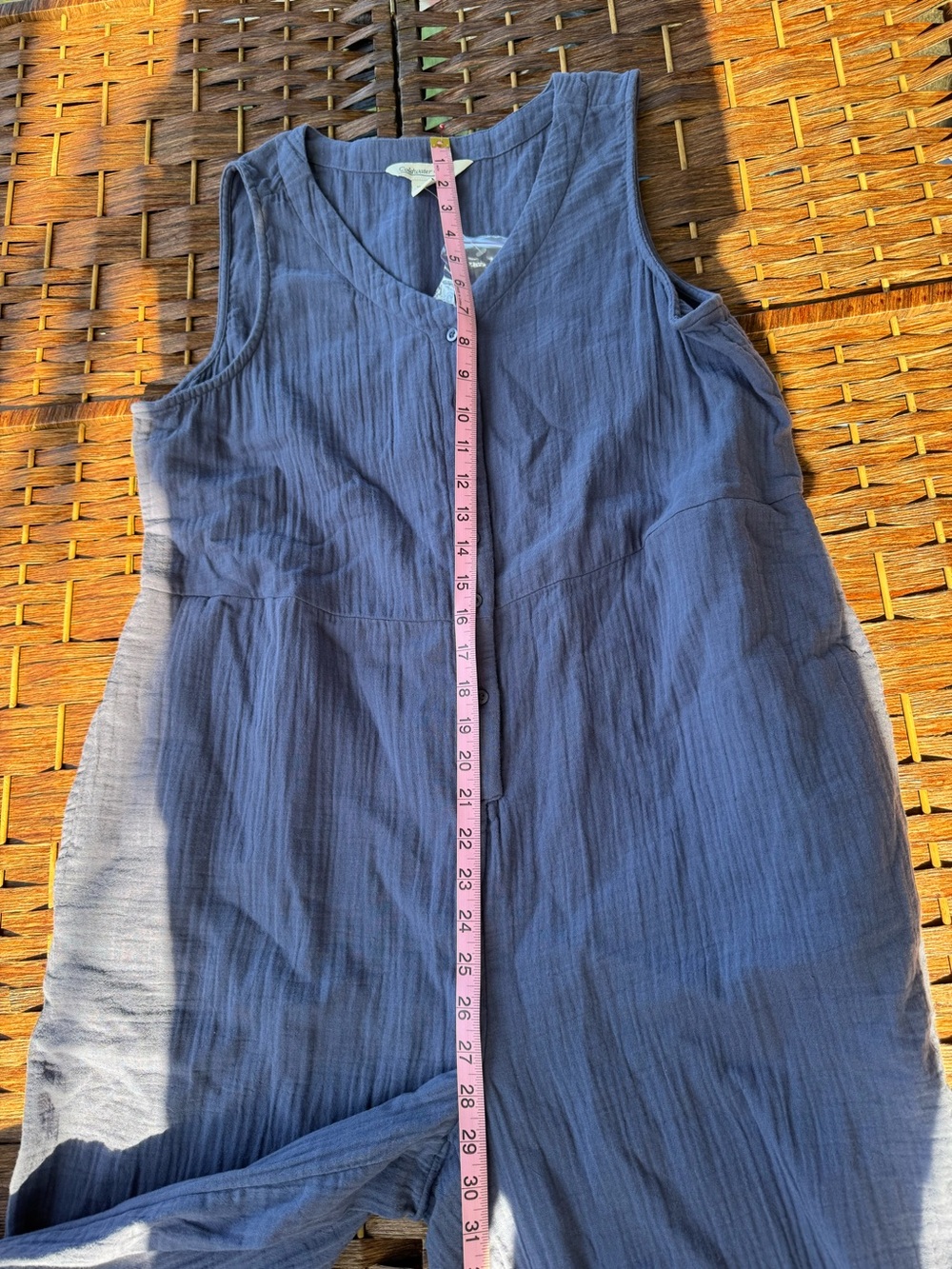 Coldwater Creek Summer
Breeze Gauze Jumpsuit NWOT - Picture 10 of 16
